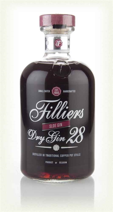 Filliers Dry Gin 28 Sloe Gin 50cl