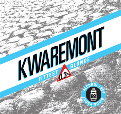 Kwaremont alkohol fri kasse 24 x 33 cl. + glas